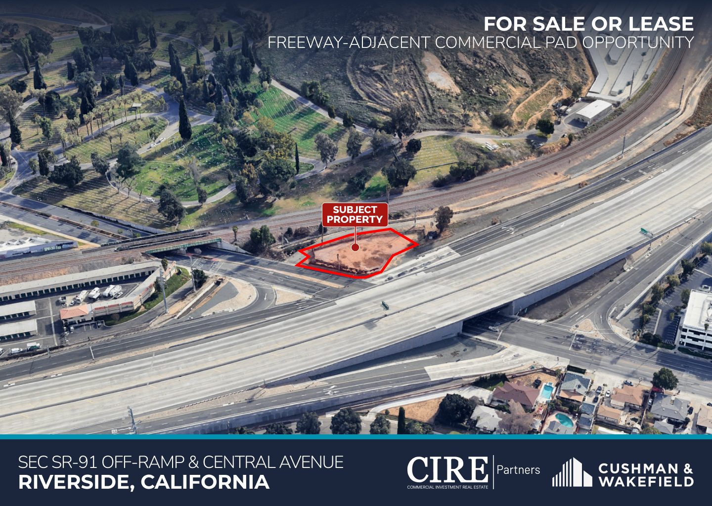91 Freeway Off-Ramp Drive-Thru Pad