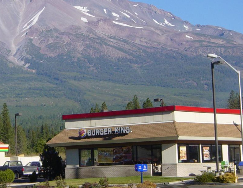 Burger King Mt ShastA